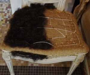 prestations : exemple d'une garniture piquée à ressorts